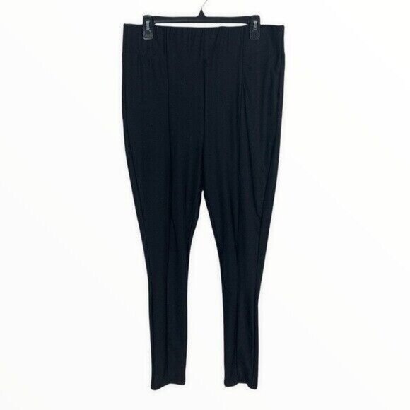 Garnerstyle FTF Black High Waist Stretch Tapered Pants Plus 2 Fashion To Figure - Picture 1 of 8